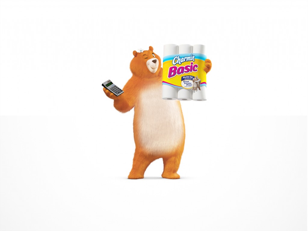 charmin stuffed bear