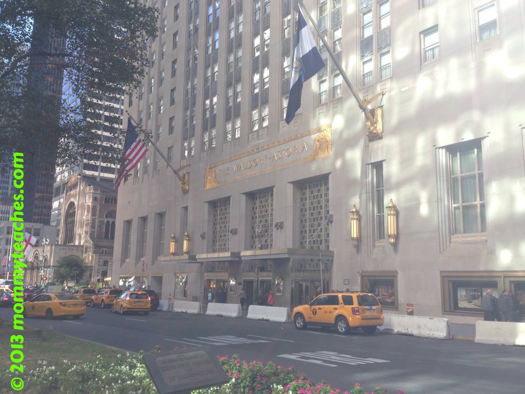 The Waldorf Astoria in New York City